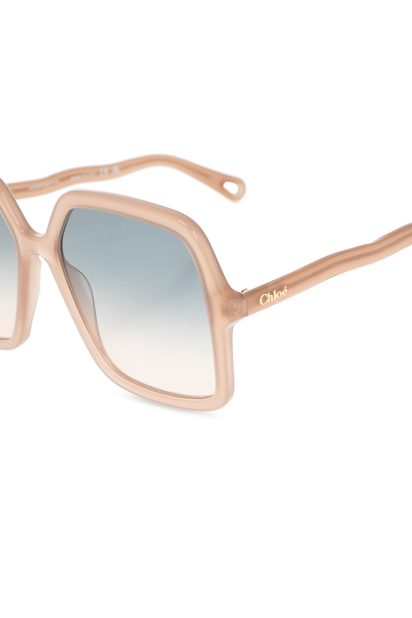 Eyewear Rim cat-eye sunglasses - SchaferandweinerShops Japan